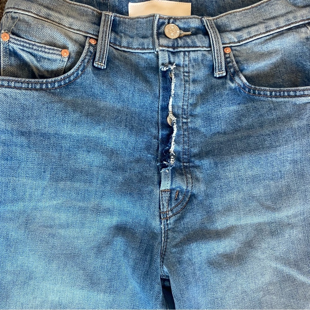 MOTHER The Fly Cut Tomcat Roller Sz 28 - Picture 5 of 10